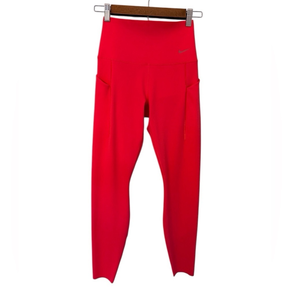 Nike Universa Dri-Fit Women's InfinaSmooth Leggings H/R Ember Glow Size-S NWT - Picture 8 of 11